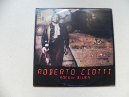 LP Italien Blues Rock Musiker Roberto Ciotti 1982 Rockin`